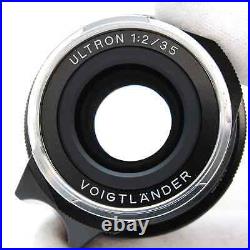 Voigtlander ULTRON Vintage Line 35mm F/2.0 ASPH II VM Black #385