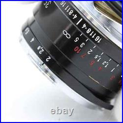 Voigtlander ULTRON Vintage Line 35mm F/2.0 ASPH II VM Black #385