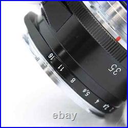 Voigtlander ULTRON Vintage Line 35mm F/2.0 ASPH II VM Black #385