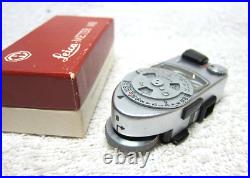 WORKING Vintage Leitz LEICA Chrome METER MR for M2 M3 M4 Camera withBOX. Lightmeter