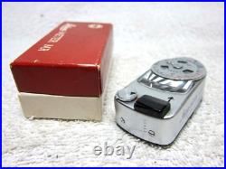 WORKING Vintage Leitz LEICA Chrome METER MR for M2 M3 M4 Camera withBOX. Lightmeter