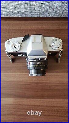 Working nice Vintage LEICAFLEX LEITZ WETZLAR SLR FILM CAMERA SUMMICRON R 2