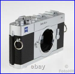 ZEISS IKON SW 35mm SUPER WIDE FILM CAMERA IN SILVER WITH LEICA M MOUNT // NICE