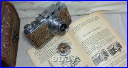 ZORKI-1 KMZ 1952s Leica copy 35mm Rangefinder Industar-22 lens Vintage USSR