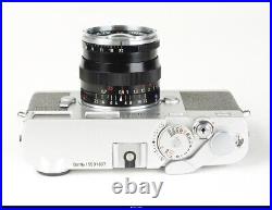 Zeiss Ikon ZM Silver Leica M Mount Camera w Bogon 2/35mm ZM