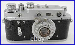 Zorki 2c / 2s, vintage 35mm camera, lens Industar 3.5/50, KMZ Russia Leica copy