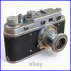 Zorki C Film Camera 35 mm with lens Industar 22 Vintage Soviet Copy Leica USSR